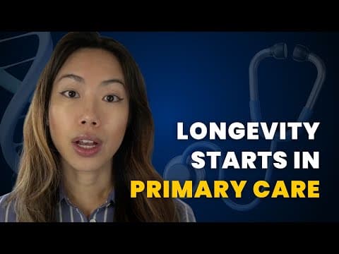 Why Primary Care Could Be the Real Longevity Breakthrough