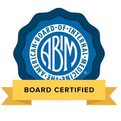 American Board of Internal Medicine Board Certified digital badge for Hillary Lin