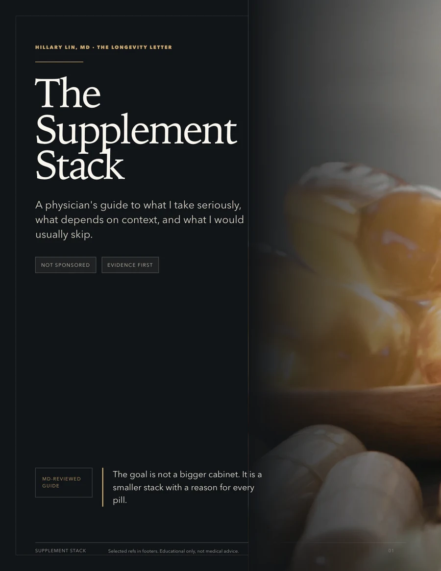 The Supplement Stack guide cover