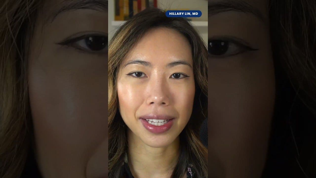 Dr. Hillary Lin explains my Clinical Skincare Protocol (AM & PM) Shorts, longevity medicine physician