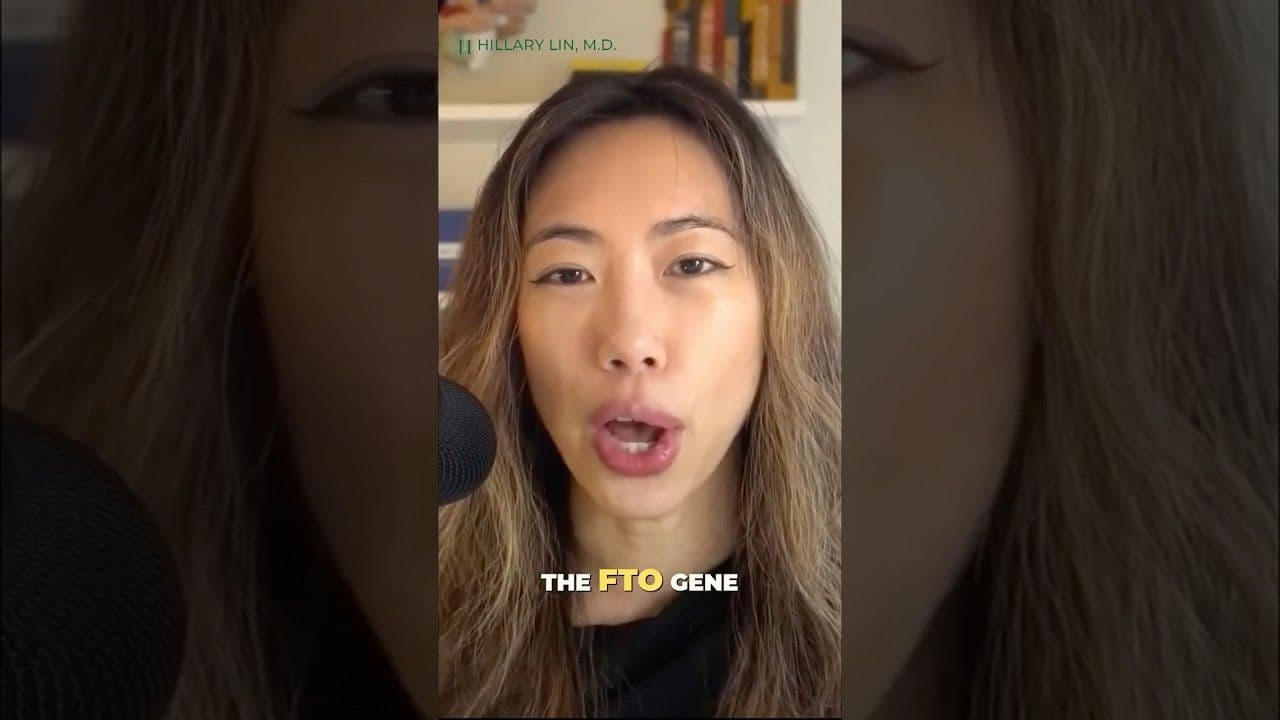 Dr. Hillary Lin video: Is Your Weight Predetermined by Your Genes?