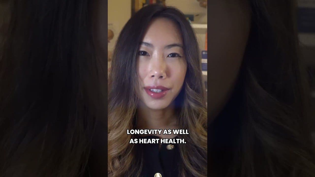Dr. Hillary Lin video: 3 Supplements I Actually Recommend (As a Longevity Doctor)