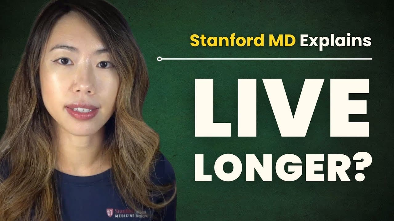 Dr. Hillary Lin video: Why Most Longevity Advice is Wrong | A Doctor Explains