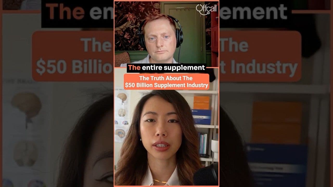 Dr. Hillary Lin video: Why a $190 Billion Industry Doesn't Need to Prove It Works