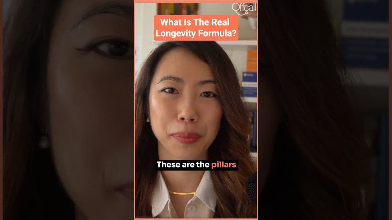 Dr. Hillary Lin video: Not just Supplements - Pillars of Longevity