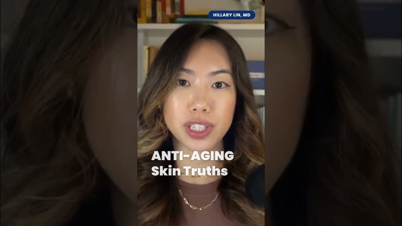 Dr. Hillary Lin video: Most Anti-Aging Skincare is Scientifically Wrong (Longevity Doctor Explains)