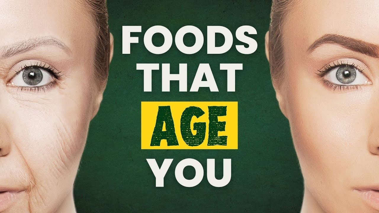 Dr. Hillary Lin video: Unhealthy Foods That Are Secretly Aging You Faster (And What to Eat Instead!)