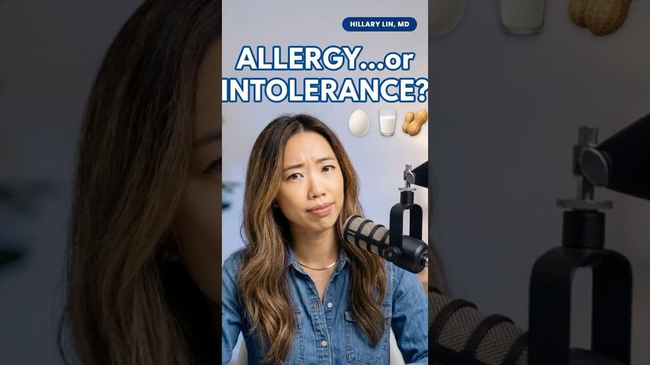 Dr. Hillary Lin video: Stop confusing these two (it matters) 🛑