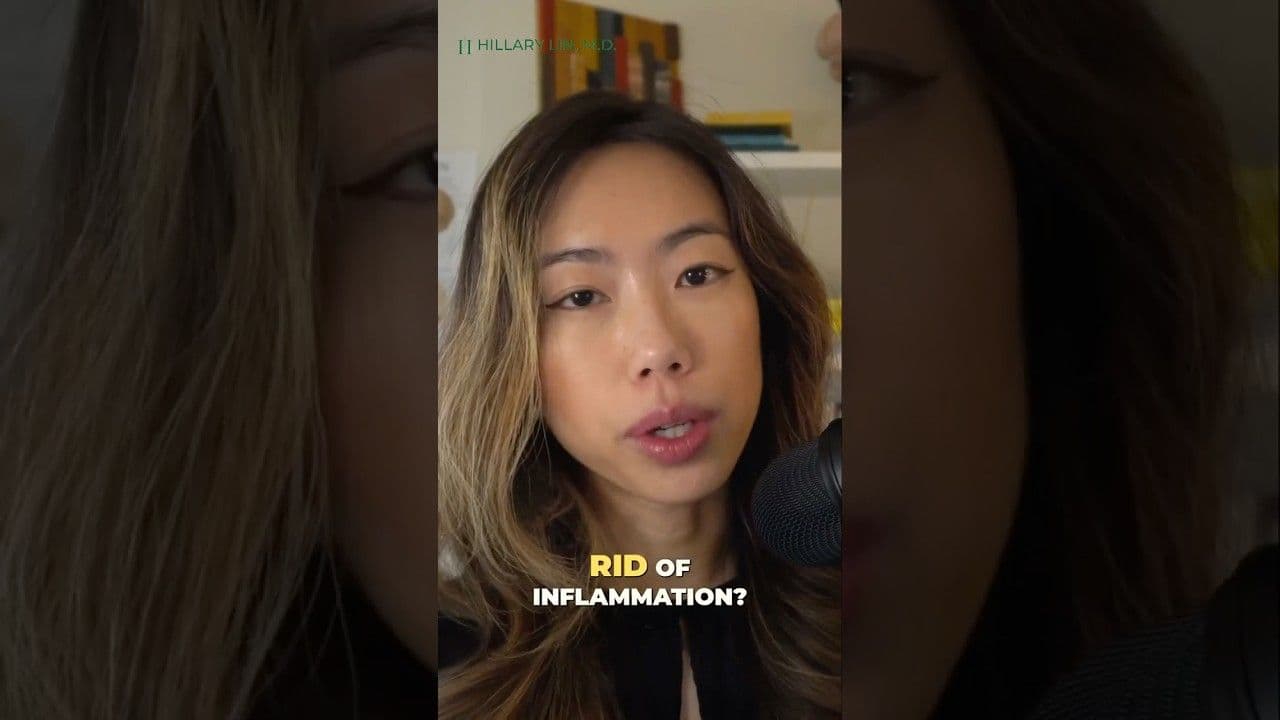 Dr. Hillary Lin video: BEAT Inflammation Naturally: Top Science-Backed Tips