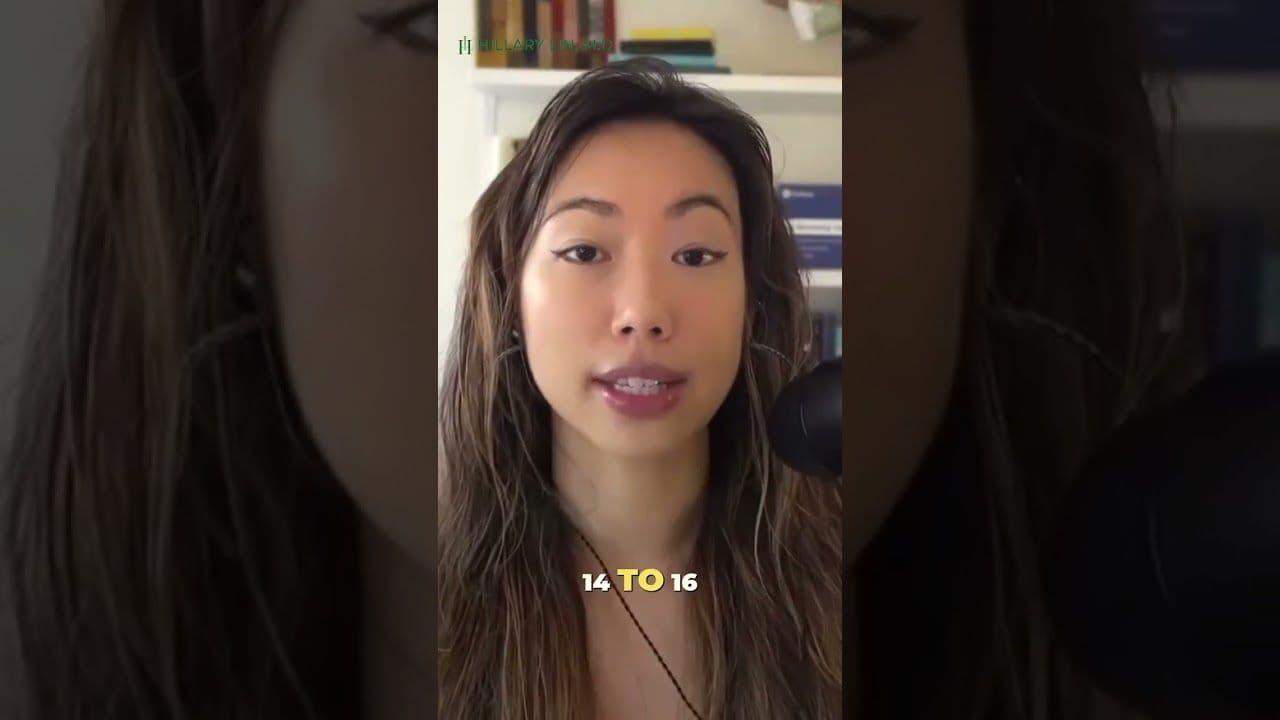 Dr. Hillary Lin video: Intermittent Fasting? 1 Min for Longevity!