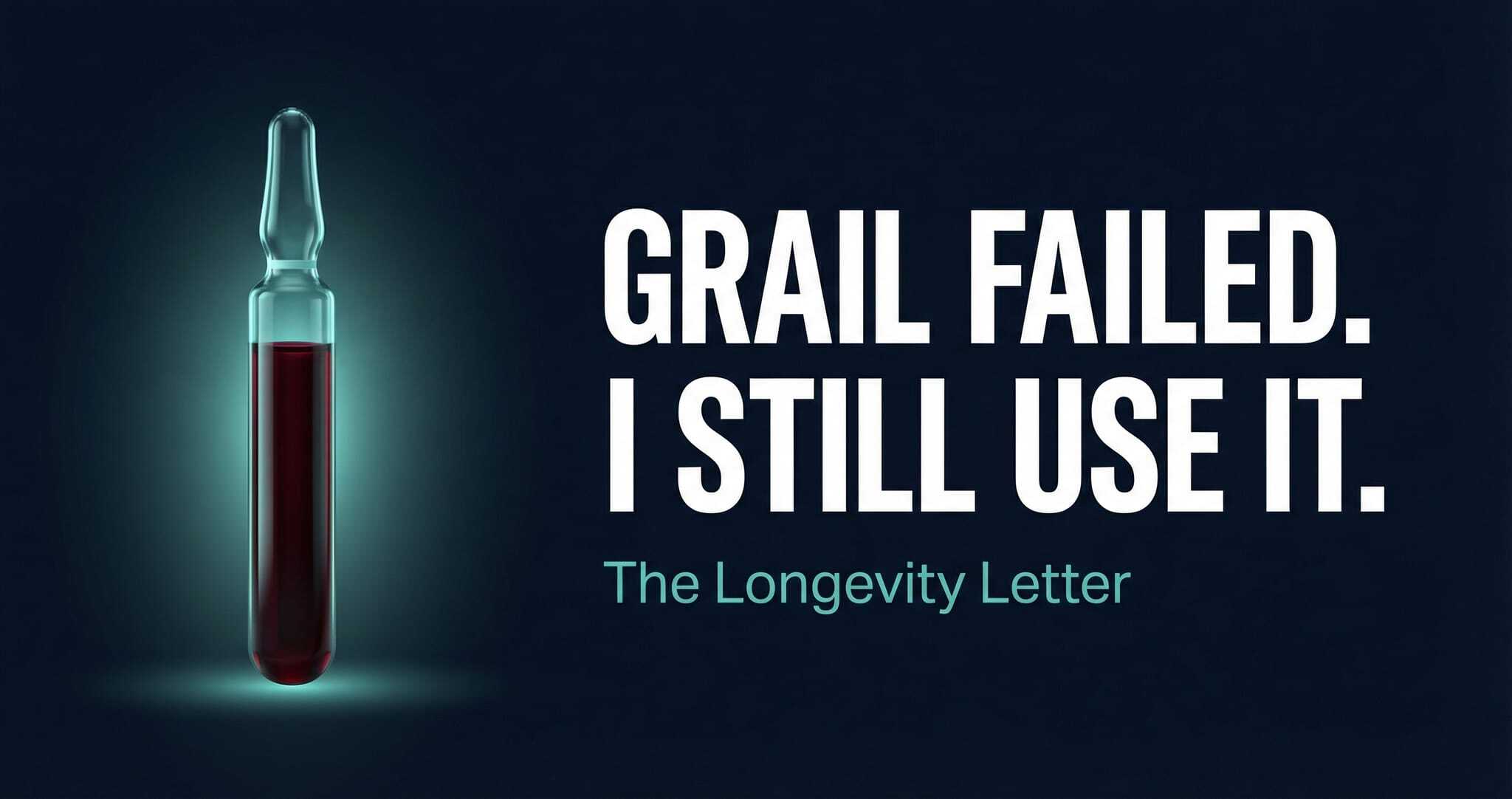 GRAIL's Cancer Test Just Failed Its Big Trial. Here's Why I Still Use It. - health and longevity article by Dr. Hillary Lin