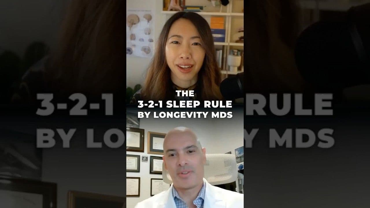 Dr. Hillary Lin video: The 3-2-1 Sleep Rule Two Stanford MDs Swear By