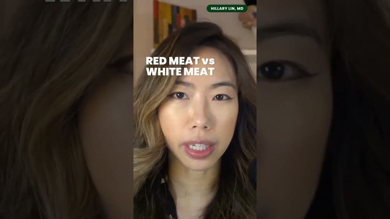 Dr. Hillary Lin video: Red Meat vs White Meat: The Truth About Your Protein π₯©π