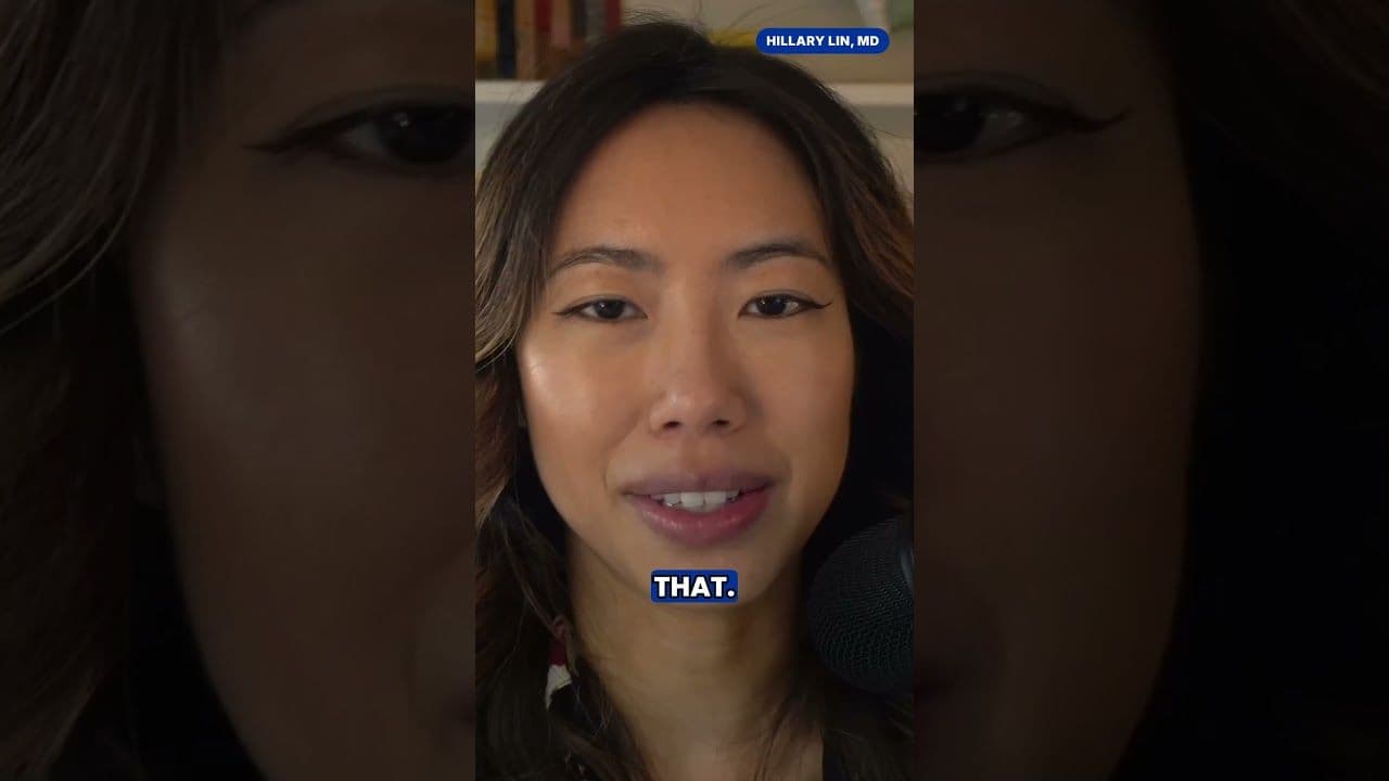 Dr. Hillary Lin video: Why I cover my face in winter (not about germs), longevity medicine physician